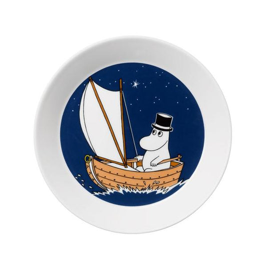 Plate - Moominpappa, Deep Blue NEW for 2014