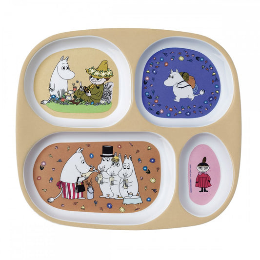 Moomin Compartment Plate