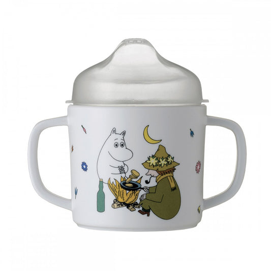 Moomin Melamine Learning Cup w/ Anti-Slip Base