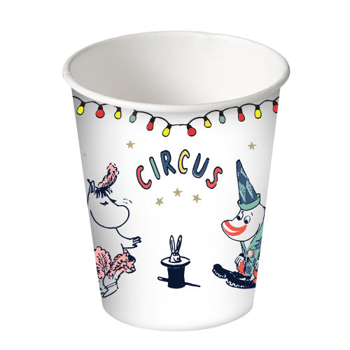 Moomin Circus Party Paper Cups (12pcs)